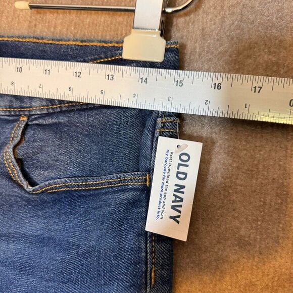 NWT Old Navy WOW Skinny Pull On Jeans for Girls  18 Mid Rise Medium Wash - Picture 5 of 7